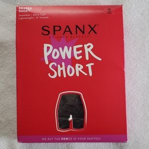 SPANX SHAPER SHORT, very black, Size 1X